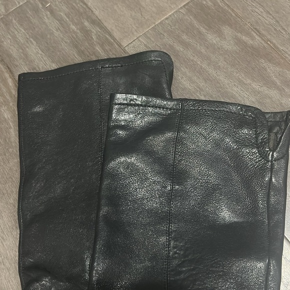 Sam Edelman Roula Black Leather Knee High Boots - Picture 8 of 8